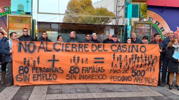 «Pedimos sensibilidad con los trabajadores del Casino Club»