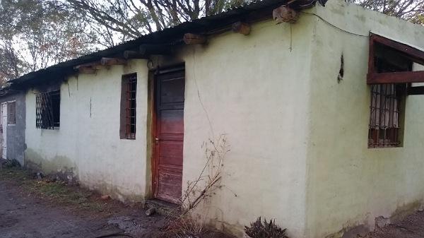 Se incendió una casa en Pueblo Soto