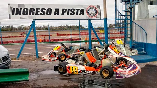 Buen desempeño de sanrafaelinos en el karting de pista