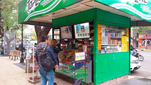 Fuerte caída de las ventas en kioscos de San Rafael