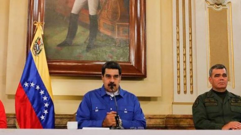 Maduro denunció a Estados Unidos y Colombia por apoyar el golpe de estado