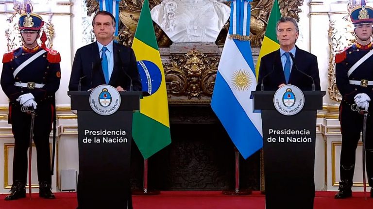 Bolsonaro, en su primera visita al país: «Con Macri compartimos los mismos ideales»