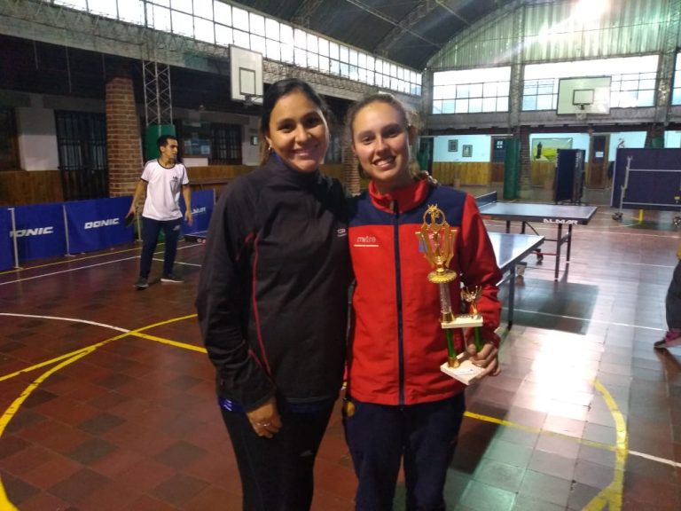 Tenis de mesa: Valentina Batista se quedó con la victoria en primera categoría