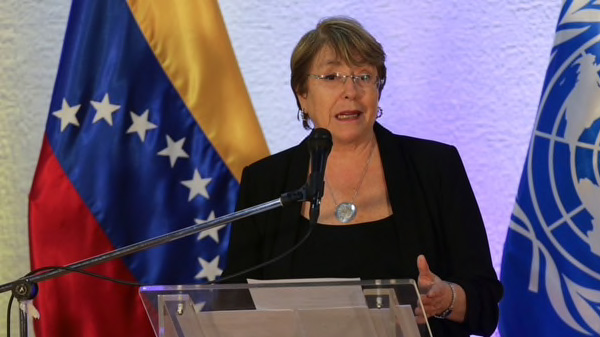 Michelle Bachelet, sobre su visita a Venezuela: «Hago un llamado a las autoridades para que liberen a todos los detenidos por protestar de forma pacífica»