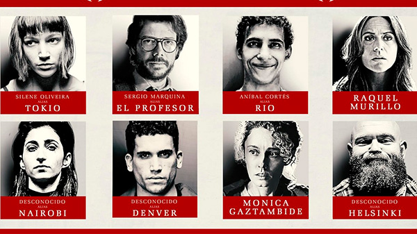 Palermo, Lisboa, Estocolmo, Marsella y Bogotá: los nuevos personajes de «La casa de papel»