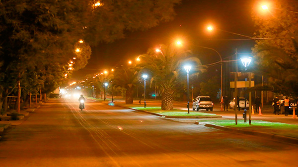 Se colocará sistema de alumbrado LED en las avenidas