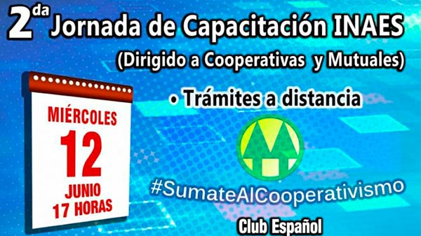 Ciclo de capacitación para cooperativas y mutuales