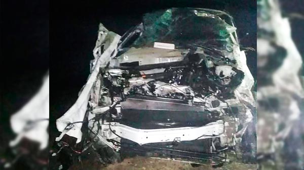 Grave accidente de El Pepo: volcó con su camioneta y murieron dos acompañantes
