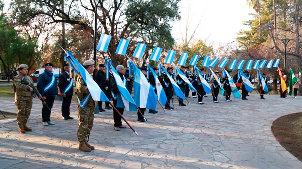 San Rafael conmemoró oficialmente el 203° aniversario de la Independencia Argentina