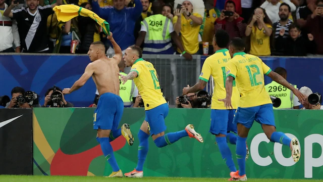 Copa América: Brasil goleó a Perú y se coronó campeón