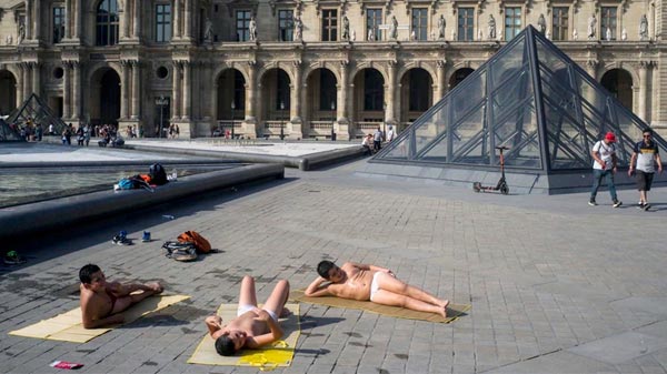 Europa sufre el día más fuerte de la ola de calor: las temperaturas superan los 40 grados centígrados