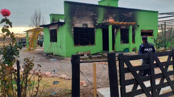 Incendio de Rama Caída: Genaro salió de terapia intensiva
