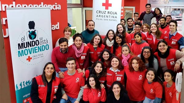 Cruz Roja Argentina Filial San Rafael presenta su plan Nacional de Acción por Migración