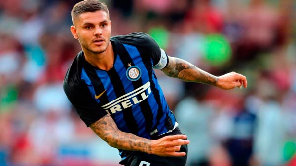 Mauro Icardi abandonó la concentración de Inter