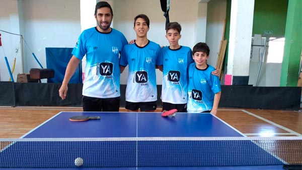 Tenis de Mesa: Gran actuación de Deportivo Argentino en la Liga provincial