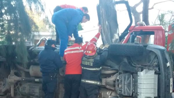 Funcionario de Cornejo sufrió un accidente de tránsito