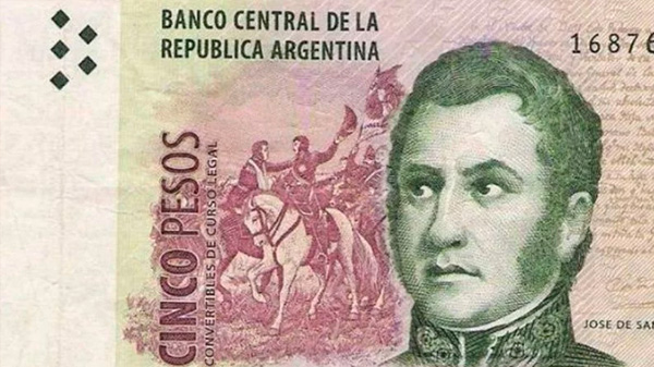 Ya se pueden canjear los billetes de 5 pesos que dejarán de circular