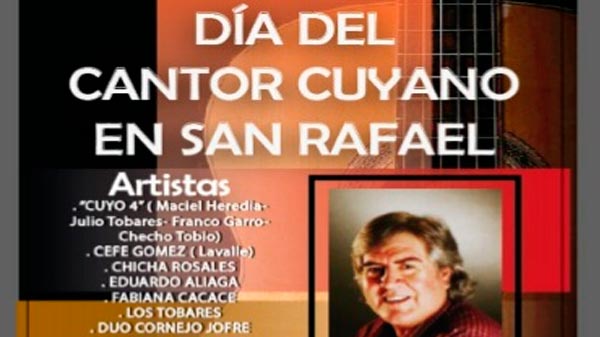 Se viene la cuarta edición del Día del Cantor Cuyano