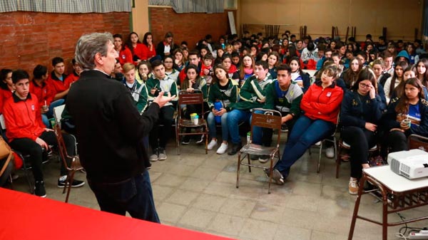 El Intendente sostuvo que la participación de los jóvenes es muy importante