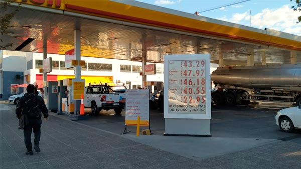 Bajó un 30 por ciento el consumo de combustibles en San Rafael