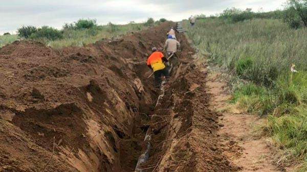 Después del papelón, la Provincia prometió la construcción del Acueducto Monte Comán-La Horqueta