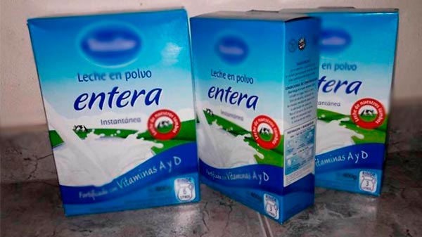 Robaron cajas de leche de la posta sanitaria de Pobre Diablo