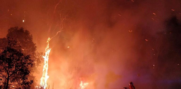 Alerta máxima en Australia por más de 100 incendios forestales
