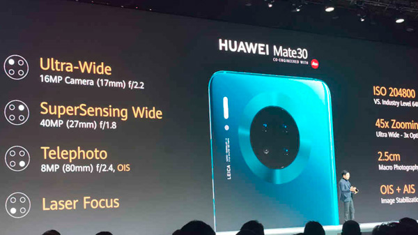 Huawei presentó su nueva bestia para competirle a Apple y Samsung