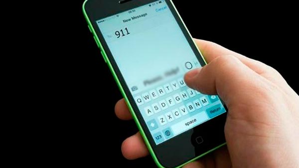 Avanza positivamente la propuesta de comunicarse con el 911 vía mensaje de texto