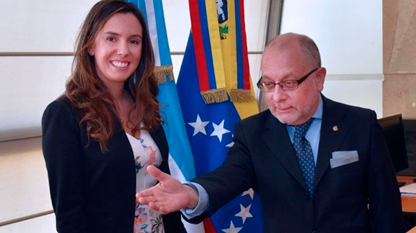 Venezuela: el gobierno reconoció a la enviada de Guaidó como embajadora