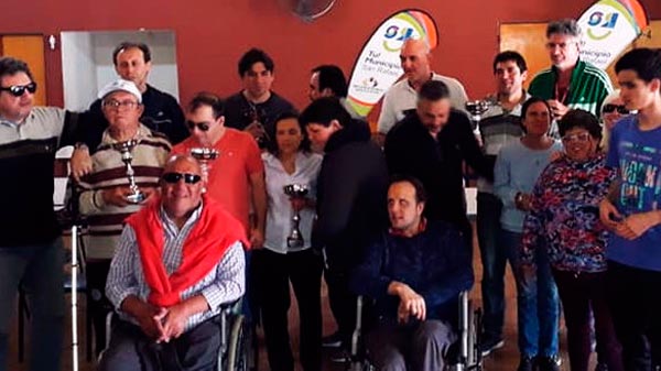 Ajedrez: José Luis López y Javier Miranda fueron los ganadores del torneo para ciegos y disminuidos Visuales