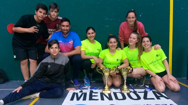 Juegos Evita: Se consagraron campeonas de Tenis de Mesa en Mar del Plata