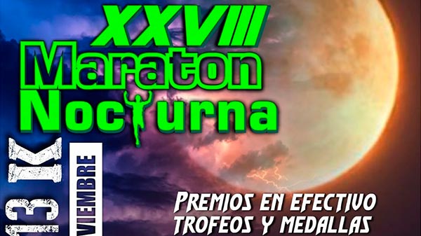 Malargüe: Se corre la XXVIII edición Maratón Nocturna