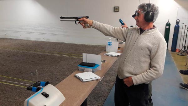 San Rafael: Luciano Quinteros campeón de Pistola Neumática