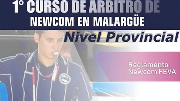 Malargüe: Se realizará el 1° curso de árbitros de Newcom