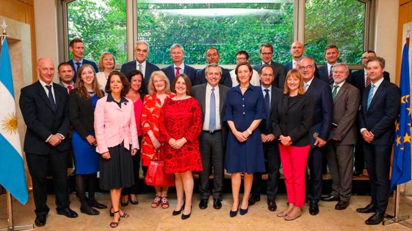 Alberto Fernández fue felicitado por los embajadores de la Unión Europea: “Vamos a seguir reforzando los lazos de amistad y cooperación”