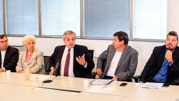 Alberto Fernández encabeza la primera reunión de trabajo del Consejo Federal Argentina Contra el Hambre