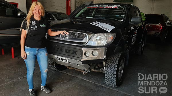 Cleoris Manfre, única mujer piloto que será parte del Shouth American Rally 2020