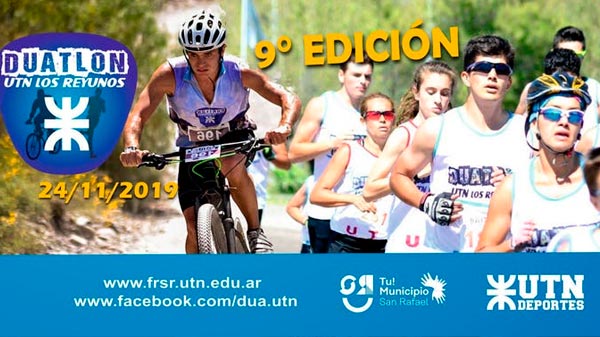 Se acerca una nueva edición de Duatlón UTN Los Reyunos