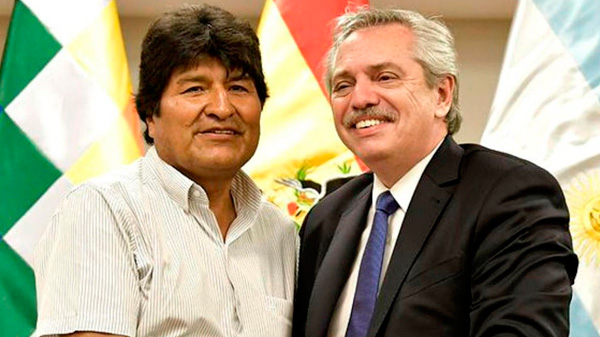 Alberto Fernández, sobre la posibilidad de dar asilo a Evo Morales: «Para mí será un honor recibirlo en la Argentina»