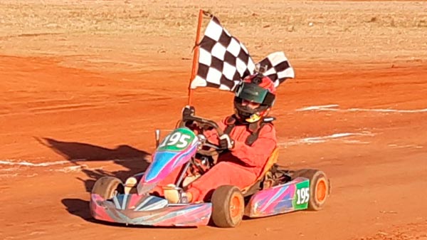 Malargüe: Joaquín Martínez Castellano se consagró campeón provincial de Karting 