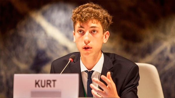 Tiene 18 años y abrirá la Convención de los Derechos de los Niños en Ginebra: la historia del joven argentino que quiere ser presidente