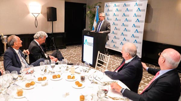 El Presidente se reunió con representantes de la Asociación Empresaria Argentina