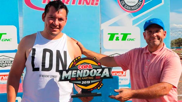 Karting de Pista: Iván Maya recibió una distinción por su esfuerzo en el campeonato mendocino