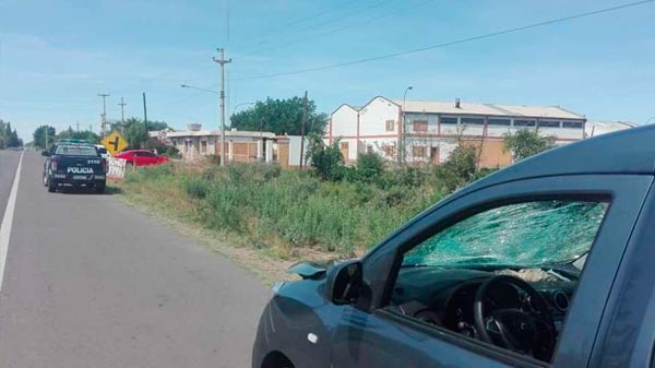 Ciclista murió tras ser embestido por un utilitario en ruta nacional 143