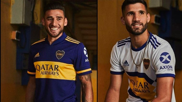 Boca presentó su nueva camiseta tras el cambio de marca