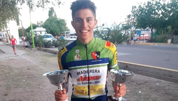 Gran trabajo de Matías Pérez en la Vuelta de Mendoza