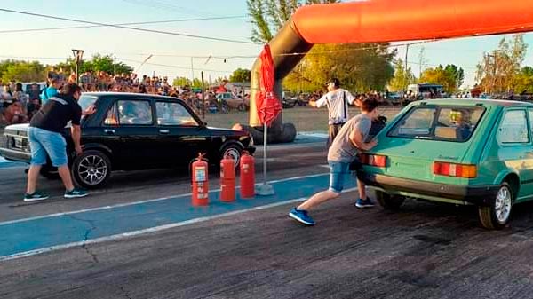 Se palpitan las picadas de autos y motos en San Rafael