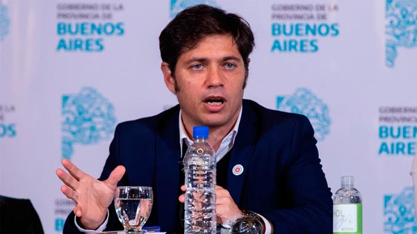 Axel Kicillof: “Estamos analizando el uso obligatorio de tapabocas en la provincia de Buenos Aires”