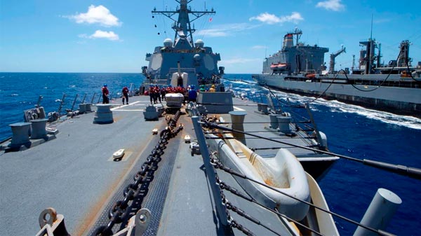 Un buque de la armada de EEUU parte de la Operación Antidrogas en el Caribe sufrió un brote de coronavirus y regresará al país
